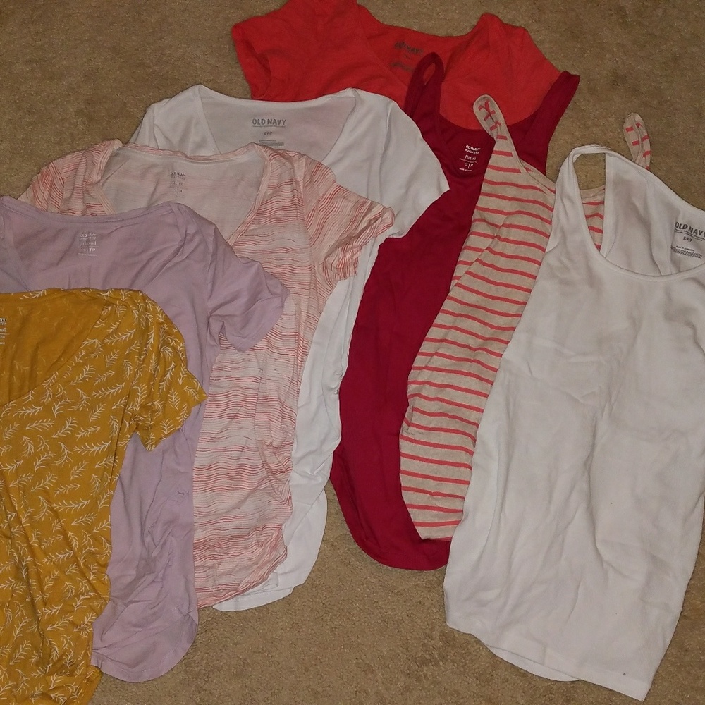 Old Navy maternity shirts